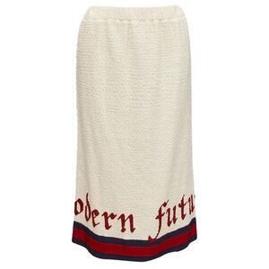 Pre Loved gucci Women white | cream Skirts